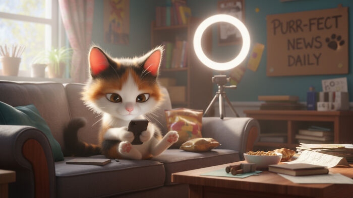 My Cozy Cat World Turned Into A Christmas Special