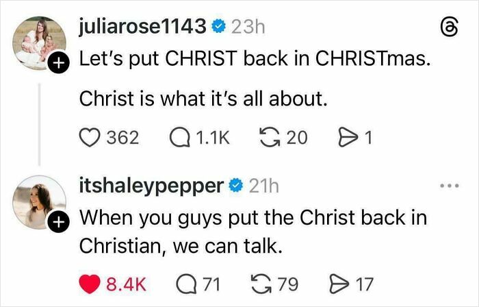 Social media exchange featuring epic burns of 2025 turning insults into clever and witty art in online comments.