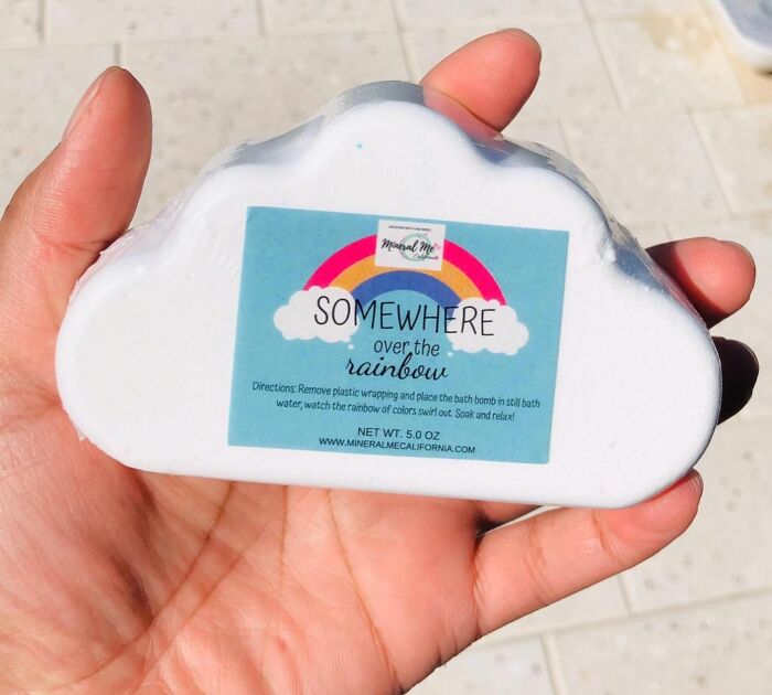  Turning Their Evening Soak Into A Melted Unicorn Crime Scene Is The Inevitable Result Of Using The Rainbow Bath Bombs To Add Some Psychedelic Chaos To Their Hygiene Routine