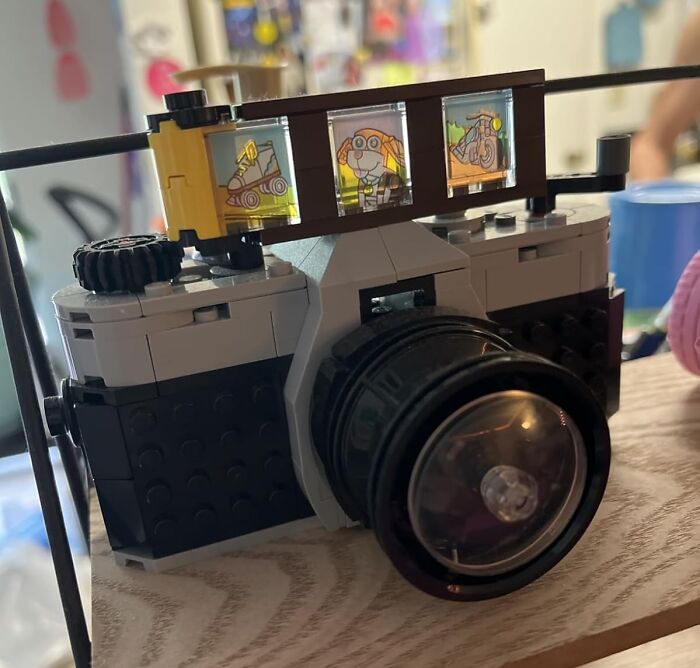 Capturing A Blurry Photo Of Their Thumb Is Surprisingly Rewarding When They Build The LEGO Film Camera From Scratch Instead Of Just Tapping A Screen