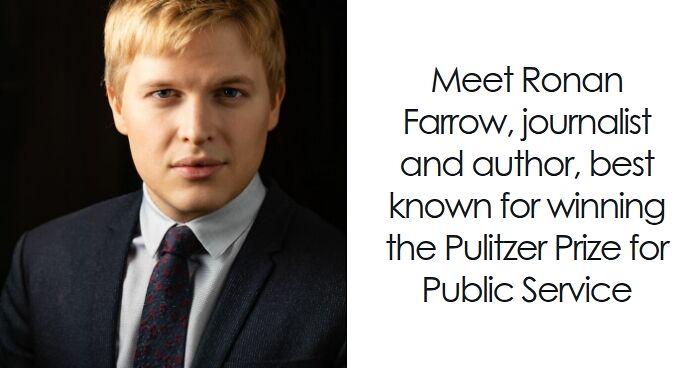 Ronan Farrow: Bio And Career Highlights