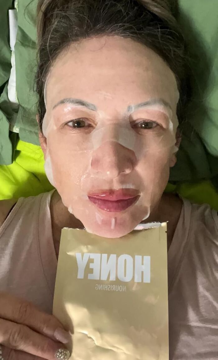  Terrifying Your Roommates Is A Small Price To Pay When The Lapcos Honey Sheet Mask Makes You Look Like You Get Eight Hours Of Sleep Instead Of Scrolling TikTok Until Dawn