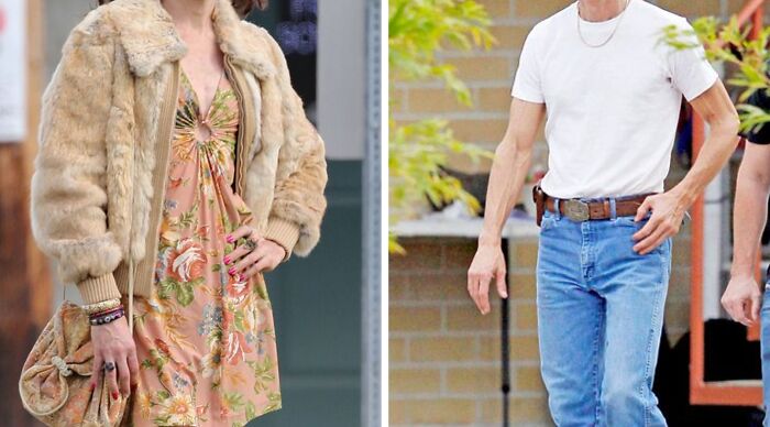 sachin and babi light blue dress The 32 Most Fashionable Movie Characters of All Time