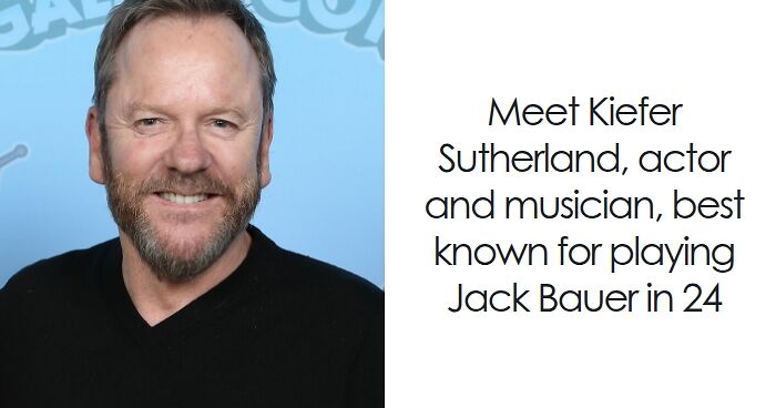 Kiefer Sutherland: Bio And Career Highlights