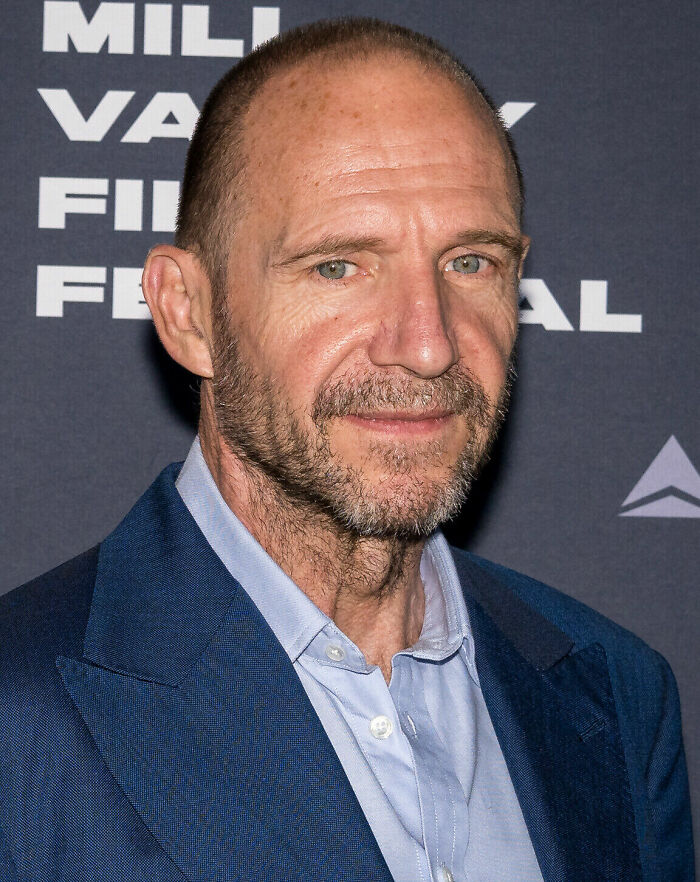 Actor Ralph Fiennes, 63