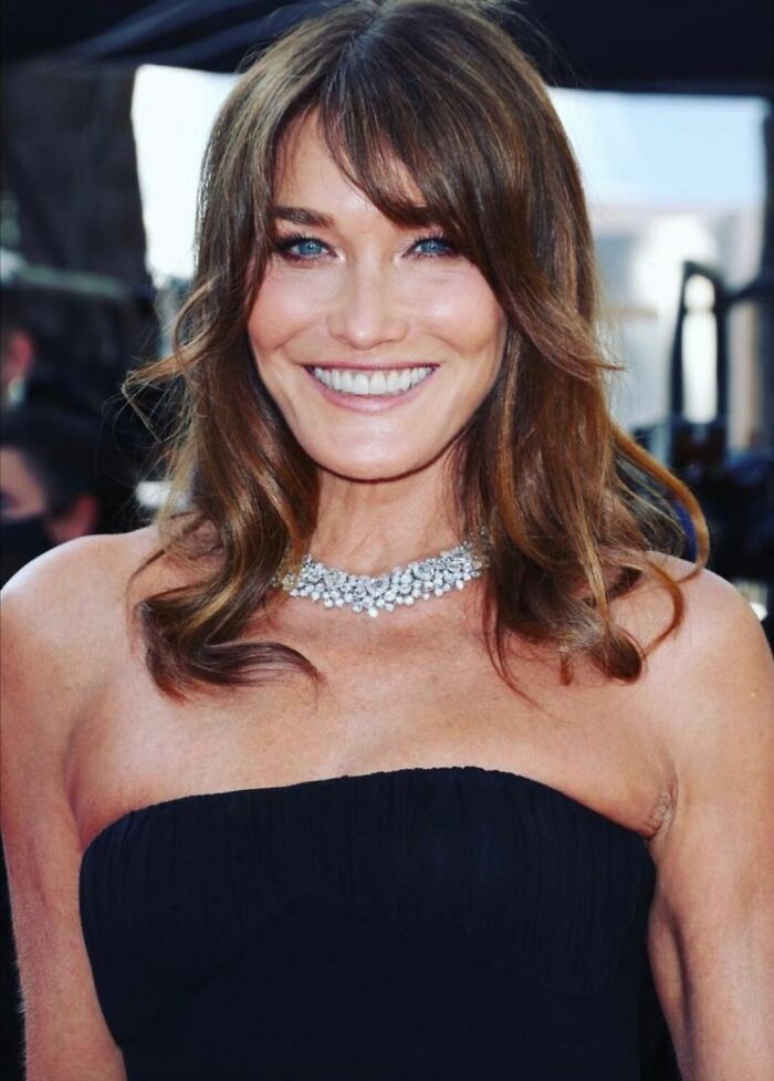 Singer-Songwriter and Model Carla Bruni, 58