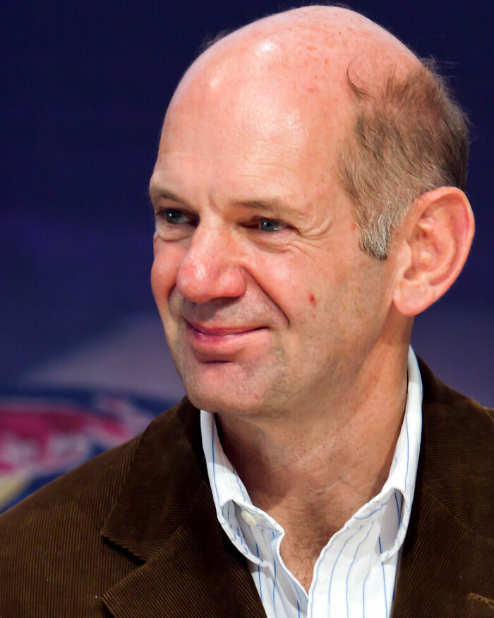 Aerodynamicist and Engineer Adrian Newey, 67