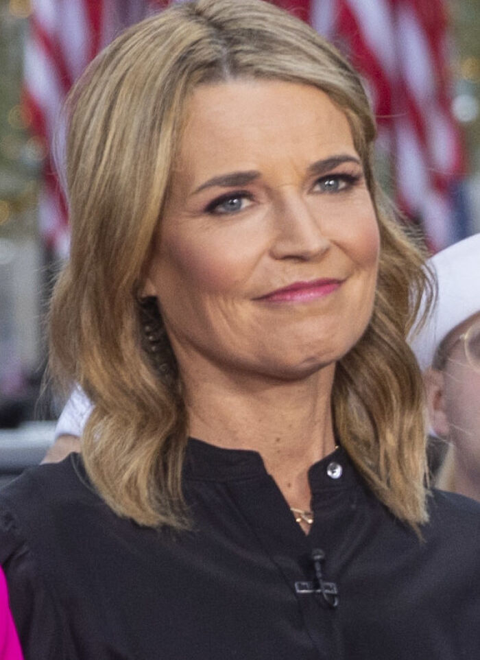 Journalist Savannah Guthrie, 54