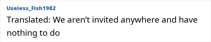 Text post from user Useless_Fish1982 reading We aren&rsquo;t invited anywhere and have nothing to do, related to Meghan Markle's Christmas message sparking Prince Harry split rumors.