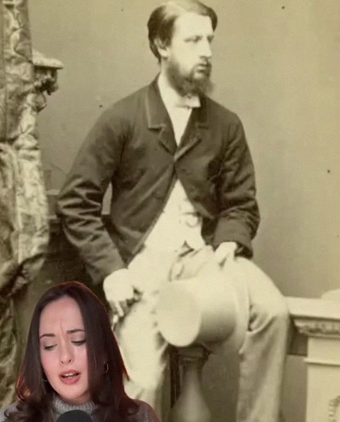 Victorian boyfriend vintage photo with woman reacting emotionally, highlighting worst Victorian boyfriend behavior discussed online. Victorian boyfriend vintage photo with woman reacting emotionally, highlighting worst Victorian boyfriend behavior discussed online.