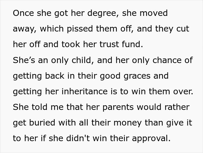Man wonders if his relationship is doomed after girlfriend pressures him to lie about his career and win approval.