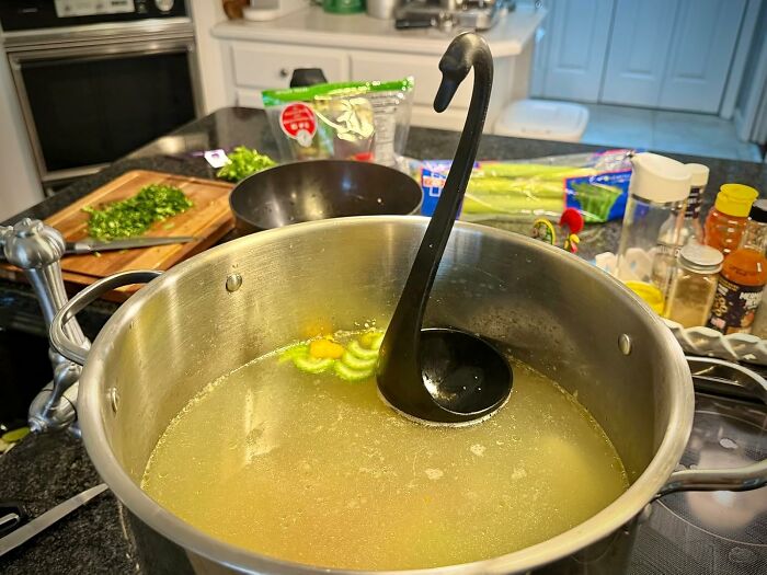 A Swan Soup Ladle Will Make Every Pot Of Soup Feel A Little More Regal