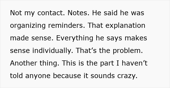 Screenshot of notes about boyfriend not remembering her, Get Him To A Doctor plea and worried partner Screenshot of notes about boyfriend not remembering her, Get Him To A Doctor plea and worried partner