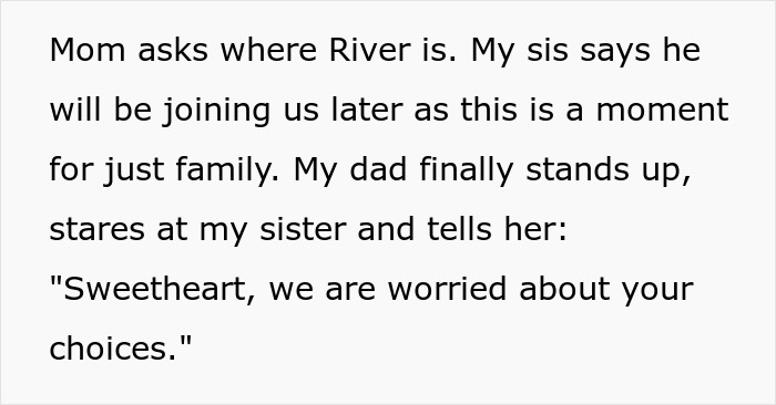 Text excerpt from a Thanksgiving family chaos involving sister’s barefoot spiritual advisor causing drama and tension.