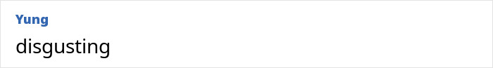 Text message conversation showing the word disgusting in response to news about Rob Reiner’s son arrested slaying parents. Text message conversation showing the word disgusting in response to news about Rob Reiner’s son arrested slaying parents.
