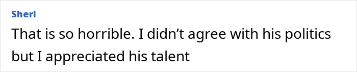 Comment expressing shock and mixed feelings about Rob Reiner’s son arrested for allegedly slaying parents. Comment expressing shock and mixed feelings about Rob Reiner’s son arrested for allegedly slaying parents.