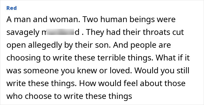 Alt text: Text discussing Rob Reiner’s son arrested for allegedly slaying parents with chilling details revealed in the report. Alt text: Text discussing Rob Reiner’s son arrested for allegedly slaying parents with chilling details revealed in the report.