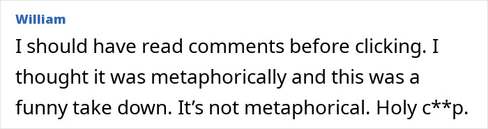 Comment by William expressing regret for misunderstanding a post about Rob Reiner’s son arrested for allegedly slaying parents. Comment by William expressing regret for misunderstanding a post about Rob Reiner’s son arrested for allegedly slaying parents.