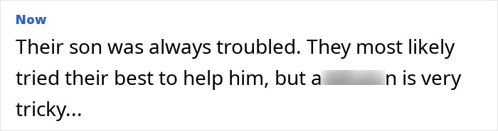 Text excerpt on a white background describing a troubled son, related to Rob Reiner’s son arrested for allegedly slaying parents. Text excerpt on a white background describing a troubled son, related to Rob Reiner’s son arrested for allegedly slaying parents.