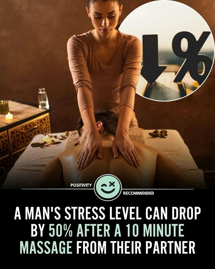 Woman giving a partner a massage, highlighting how massages can reduce stress and promote positivity in relationships.