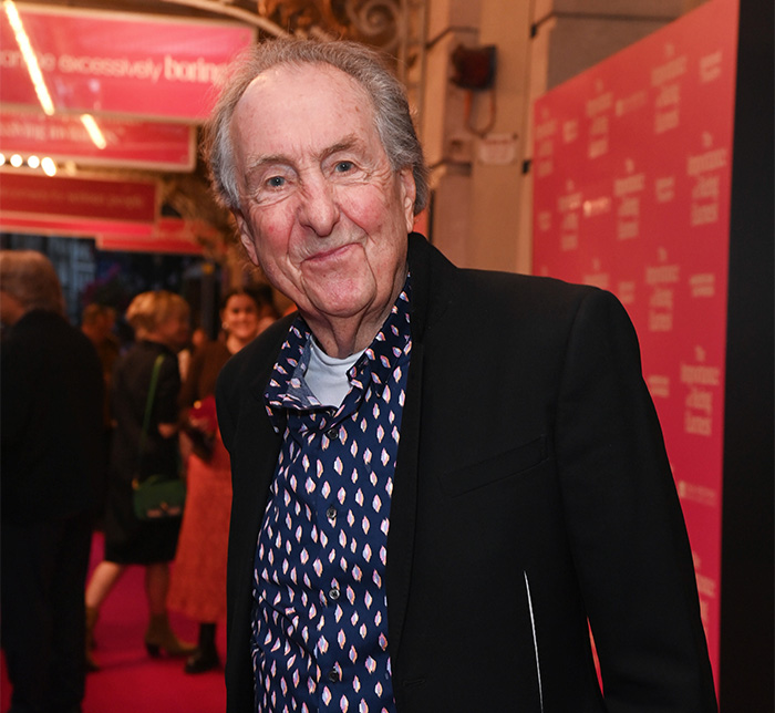 Eric Idle at a Hollywood event, sharing insights about a Hollywood icon before his disturbing passing. Eric Idle at a Hollywood event, sharing insights about a Hollywood icon before his disturbing passing.