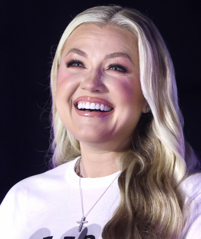 Erika Kirk smiling at TPUSA event, highlighting her greatest Freudian slip and awkward mistake going viral. Erika Kirk smiling at TPUSA event, highlighting her greatest Freudian slip and awkward mistake going viral.