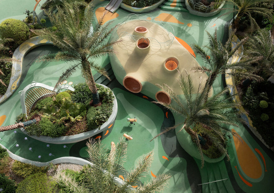 Fantastic Colorful Castle By Jl Design, Amp 2025 Best Of Best Winner In Small Scale Landscape Projects