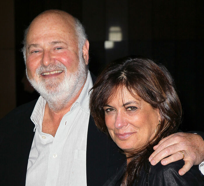 Rob Reiner with daughter at an event, related to news of parents brutally slain in LA home. Rob Reiner with daughter at an event, related to news of parents brutally slain in LA home.