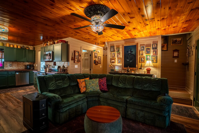 My Magical Harry Potter Cabin Has A Secret Tavern And A Portrait That Actually Moves My Magical Harry Potter Cabin Has A Secret Tavern And A Portrait That Actually Moves