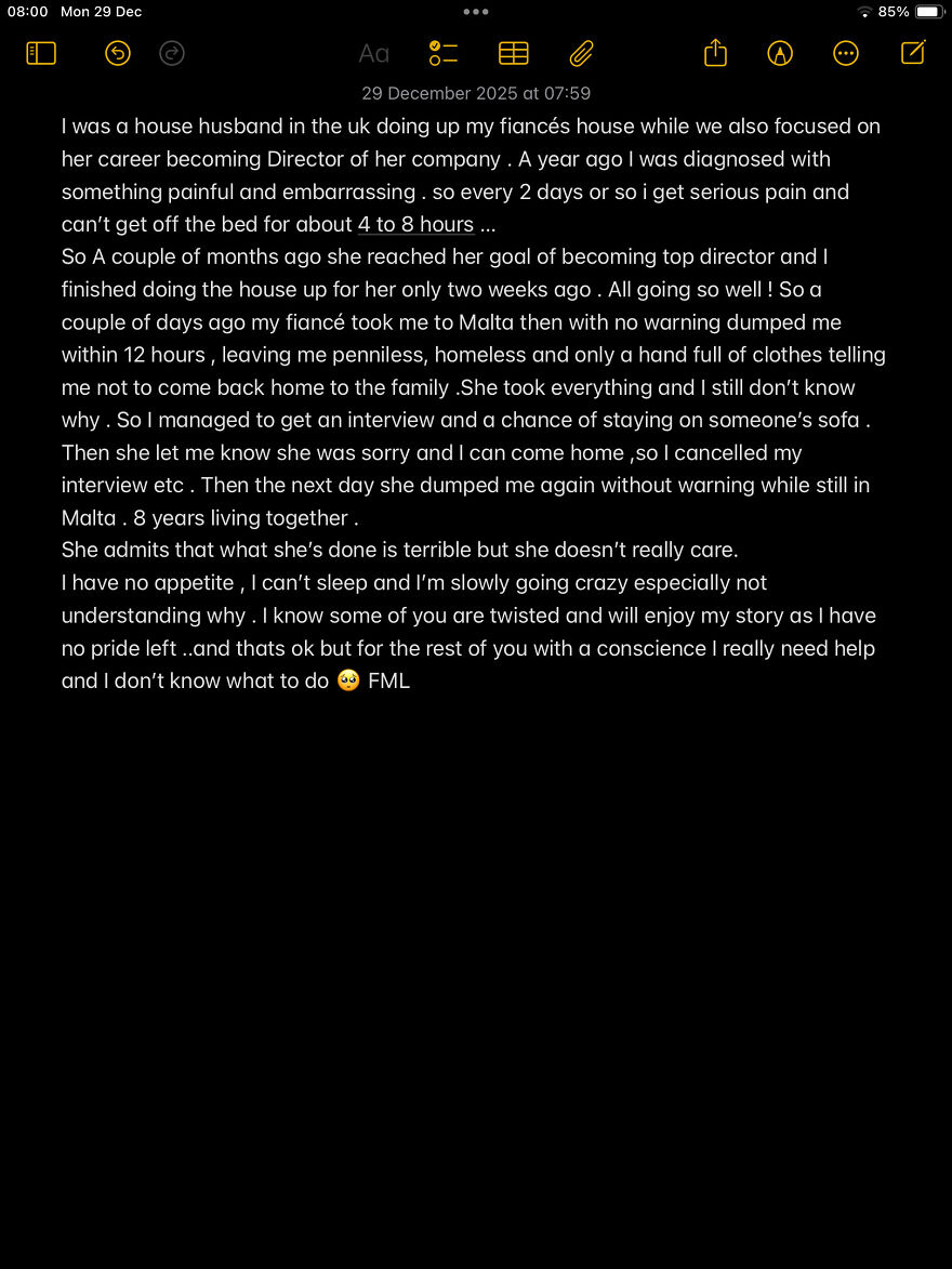 My Life Seems To Be Over