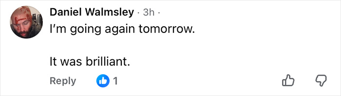 Comment by Daniel Walmsley praising the Wizard Of Oz performance despite audience outrage and walkouts. Comment by Daniel Walmsley praising the Wizard Of Oz performance despite audience outrage and walkouts.