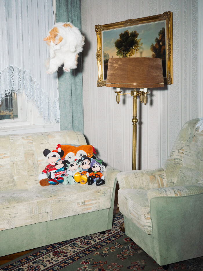 Jumping Cats By Koekkoek