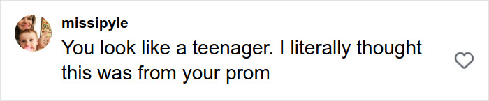 Comment on social media praising Amy Schumer’s youthful appearance, relevant to plastic surgeon’s perspective on wrinkle-free photos.