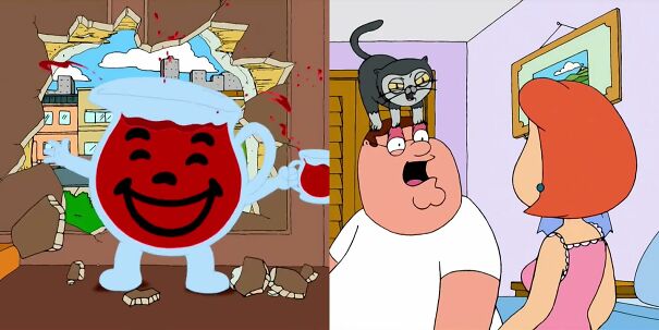 The-Kool-Aid-Man-and-Peter-and-Lois-in-Family-Guys-first-season.jpg