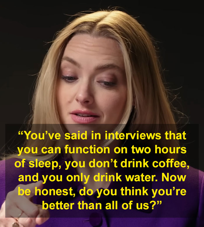 Sydney Sweeney during a lie detector test interview, caught in a lie about her sleep and drinking habits. Sydney Sweeney during a lie detector test interview, caught in a lie about her sleep and drinking habits.