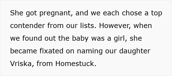 Couple struggles over newborn&rsquo;s bizarre name Vriska, escalating real Tragedeigh worries and relationship tension.