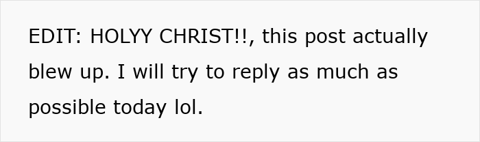Text post with excitement about reply activity, related to stealing wrong cat and paying bills discussion online. Text post with excitement about reply activity, related to stealing wrong cat and paying bills discussion online.