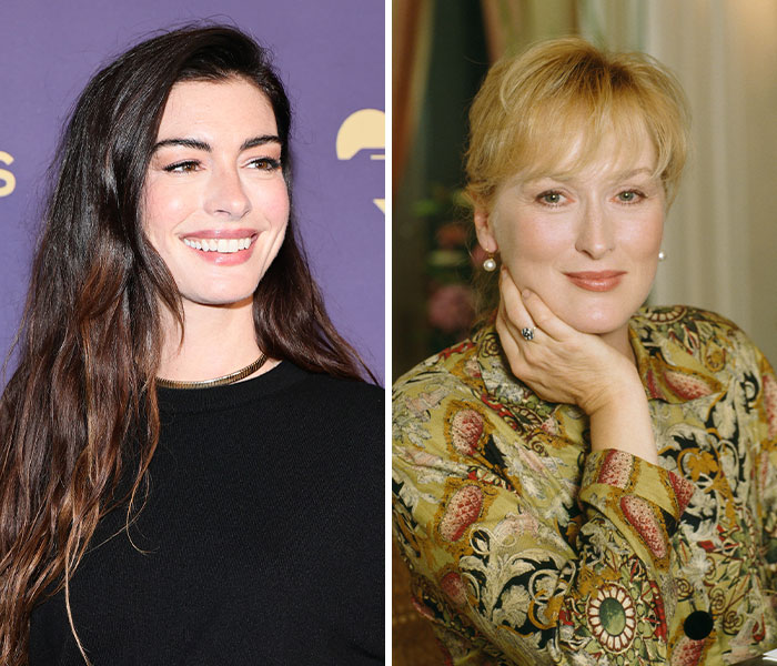 Two actresses from different generations side by side, illustrating how the same age plays out differently across generations.