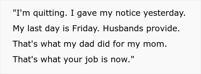 Text message expressing frustration as wife treats husband like an ATM machine, causing marriage to fall apart early. Text message expressing frustration as wife treats husband like an ATM machine, causing marriage to fall apart early.