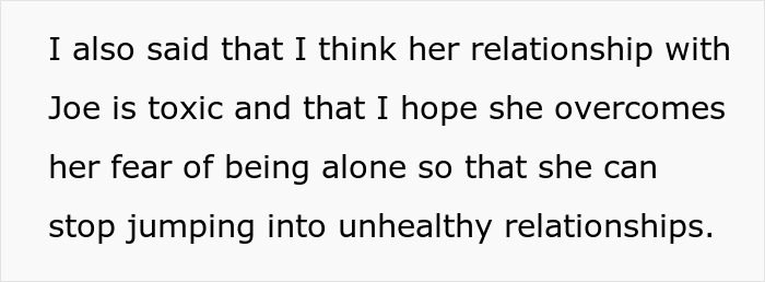Text on a white background discussing concern over a toxic relationship and hope for overcoming fear of being alone. Text on a white background discussing concern over a toxic relationship and hope for overcoming fear of being alone.
