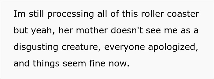 Man eating baked potato his way, looking confused after fiancée’s mother expresses disgust with him