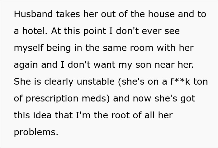 MIL poisoning family dog and verbally attacking woman leads to her being kicked out of the house and life.