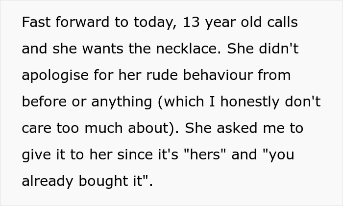 Teen girl regrets not accepting dad’s girlfriend’s gift after rude behavior, reflecting on their strained relationship. Teen girl regrets not accepting dad’s girlfriend’s gift after rude behavior, reflecting on their strained relationship.