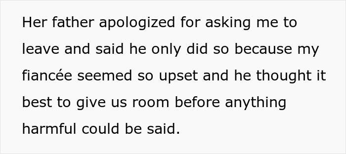 Text excerpt about a guy eating baked potato the way he likes it, causing confusion with fiancée’s mother.