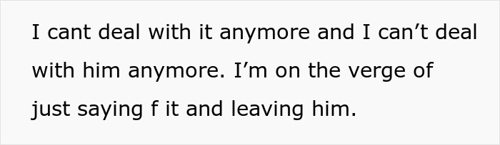 Wife expressing frustration, considering leaving husband who won’t stand up to his mother after using their Jesus card.