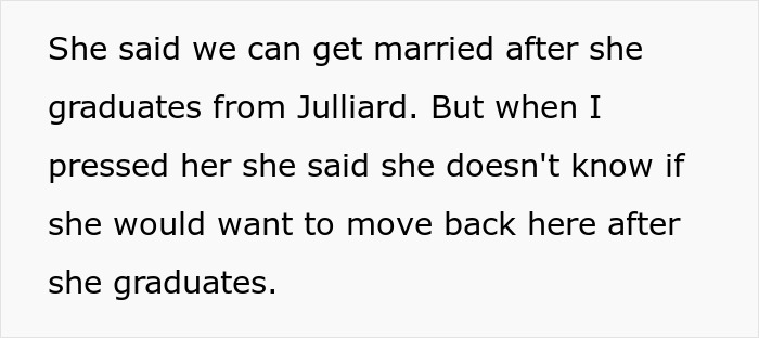 Guy Can't Believe GF Won't Abandon Her Dreams To Be With Him, Whines Even A Year After The Breakup