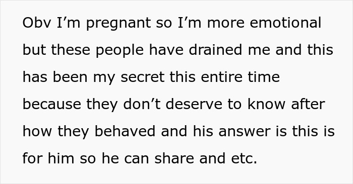 Pregnant woman feeling emotionally drained while husband won’t stand up to his mother, causing relationship tension.