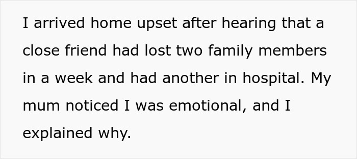 Woman hosting casual Christmas gathering looks upset as her toxic mother-in-law causes tension and ruins the event.