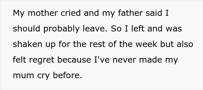 Quote about feeling regret and trauma from parents favoring their polyamorous partners instead of their kid.