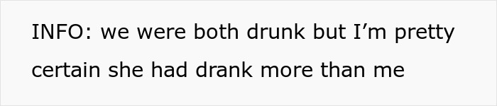 Text on white background stating a drunk girl crying after roasting a friend with harsh insults. Text on white background stating a drunk girl crying after roasting a friend with harsh insults.